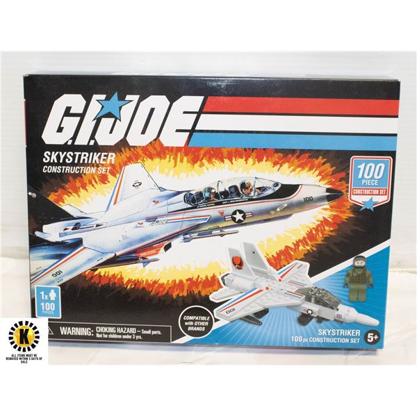 NEW SEALED G.I.JOE SKYSTRIKER CONSTRUCTION SET