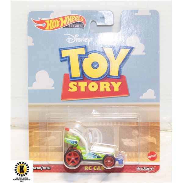 NEW SEALED HOT WHEELS DISNEY TOY STORY RC CAR