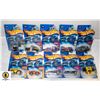 LOT OF 10 2004 FIRST EDITION HOTWHEELS