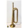 Image 1 : BRASS BUGLE US MILITARY STYLE