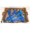 PIPE WRENCHES X 5 NEW