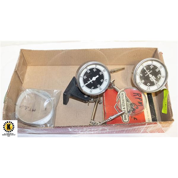 MANUAL RPM GAUGE X2