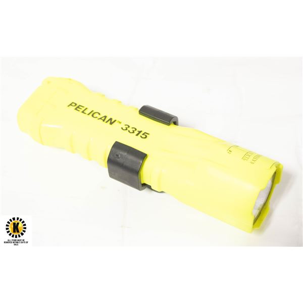 PELICAN 3315 FLASHLIGHT WATERPROOF AND