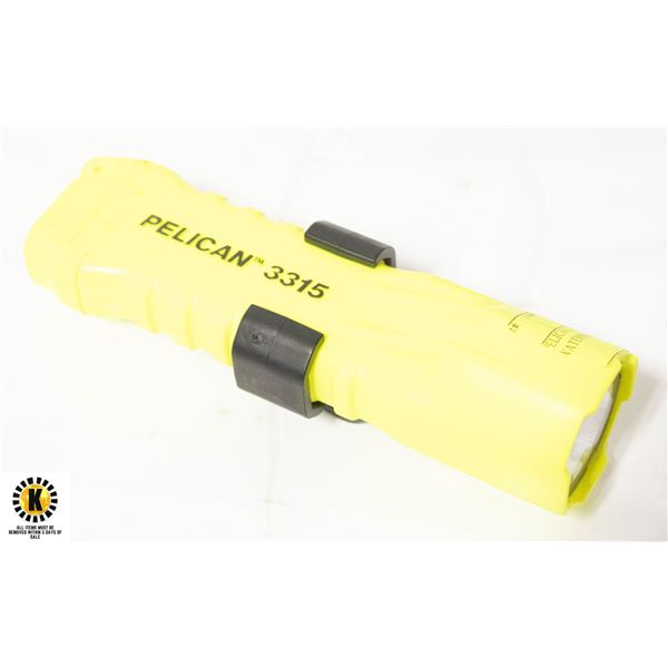 PELICAN 3315 FLASHLIGHT WATERPROOF AND