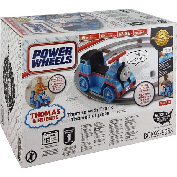 NEW FISHER PRICE POWER WHEELS THOMAS & FRIENDS