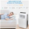 Image 2 : NEW SERENE LIFE PORTABLE AIR CONDITIONER 10000 BTU