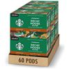 NEW CASE OF STARBUCKS HOUSE BLEND DE-CAF KEURIG