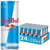 Image 1 : NEW CASE WITH 24 CANS OF SUGAR FREE RED BULL