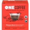 NEW BOX OF ONE COFFEE ORGANIC ETHIOPIAN BLEND