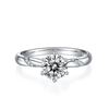 Image 3 : 1 CT GRA CERTIFIED MOISSANITE 925 STERLING SILVER