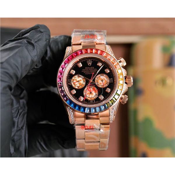 AUTOMATIC MECHANICAL MOVT NEW REPLICA ROLEX RAINBOW DAYTONA