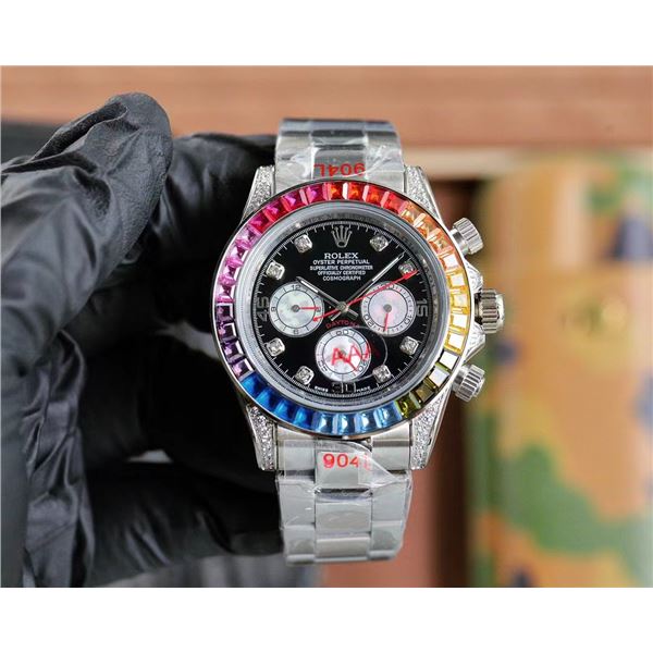 AUTOMATIC MECHANICAL MOVT NEW REPLICA ROLEX RAINBOW DAYTONA