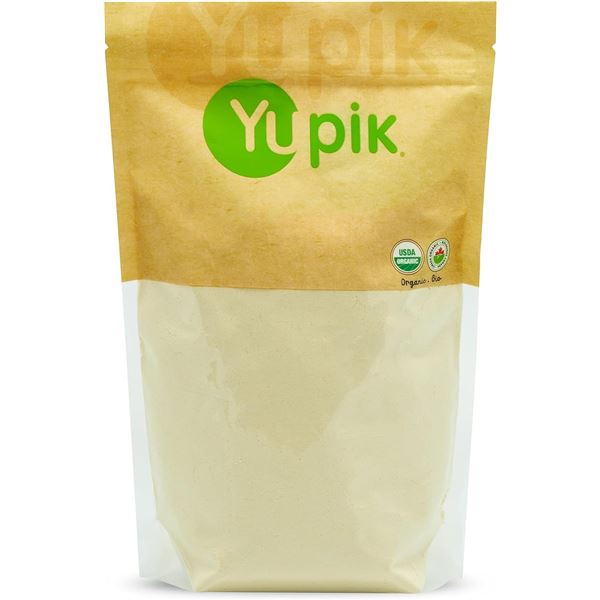 NEW 1KG BAG OF YUPIK ORGANIC GROUND MILLET FLOUR