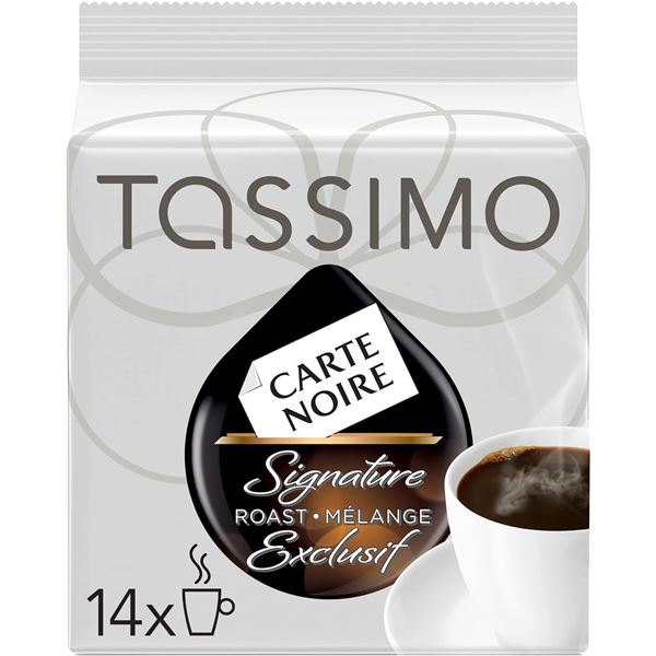 NEW BAG OF 14 TASSIMO CARTE NOIRE SIGNATURE ROAST