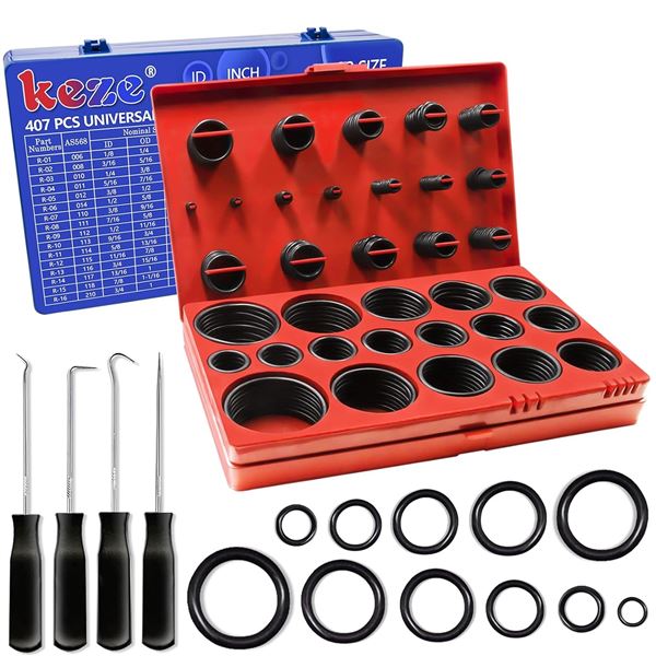 NEW UNIVERSAL O-RING KITS - 2 KITS W/ 4 SEAL TOOLS