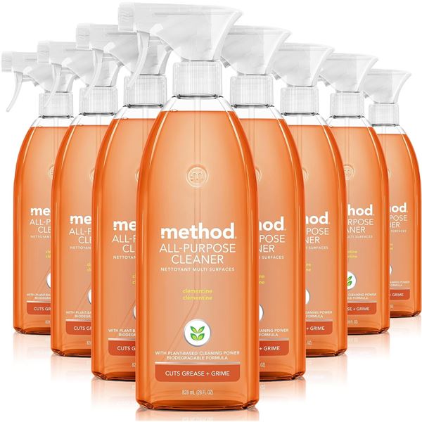 NEW CASE OF 8 METHOD CLEMENTINE SCENT ALL PURPOSE