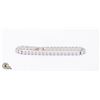 Image 1 : NEW .925 TENNIS BRACELET IN BLACK