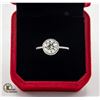 Image 1 : 2.0 CARAT GRA CERTIFIED MOISSANITE VVS D SET IN