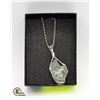 Image 1 : .925 SILVER 20"-NECKLACE WITH