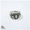 Image 1 : 925 SILVER INDIAN HEAD SIZE 12.5 RING