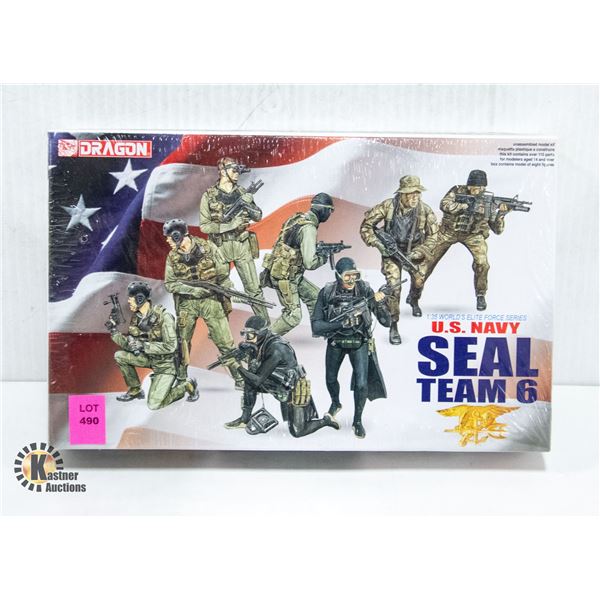 NEW US NAVY SEAL TEAM 6 UNASSEMBLED MODEL KIT