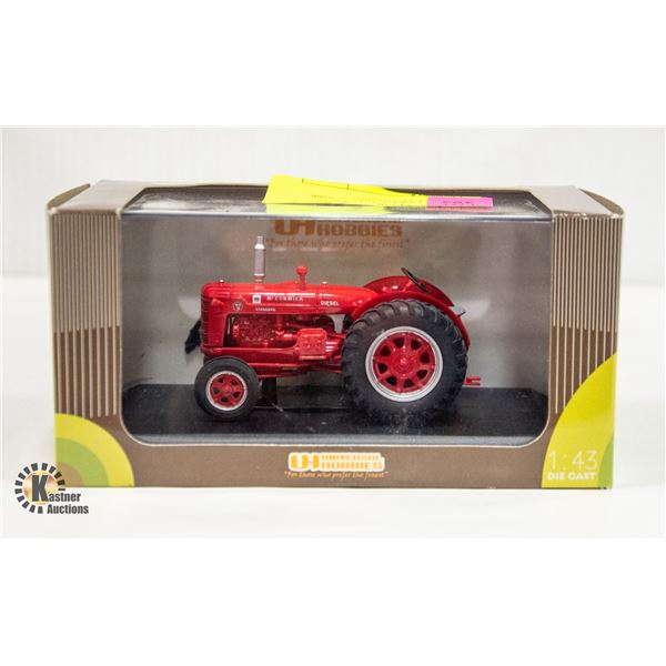 NEW 1948 MC CORMICK-DEERING WD-9 DIECAST TRACTOR