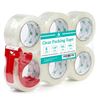 Image 1 : NEW BOMEI PACK - 6 ROLLS OF CLEAR MAILING /STORAGE
