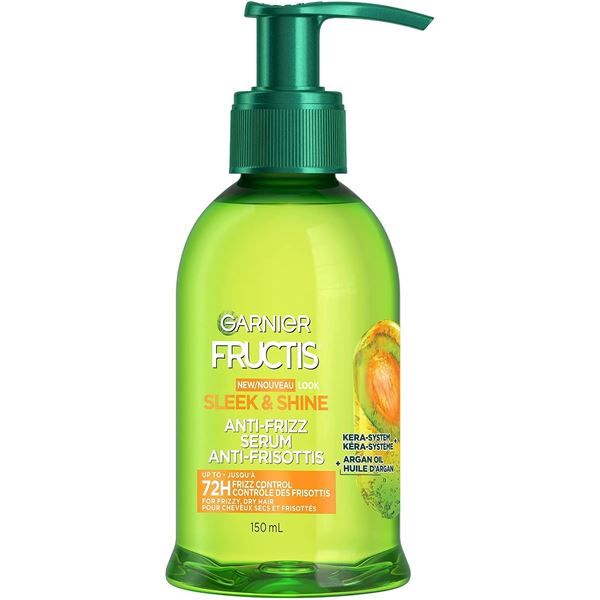 3 NEW BOTTLES OF GARNIER FRUCTIS SLEEK & SHINE