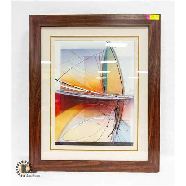 ABSTRACT PRINT 24" X 33"