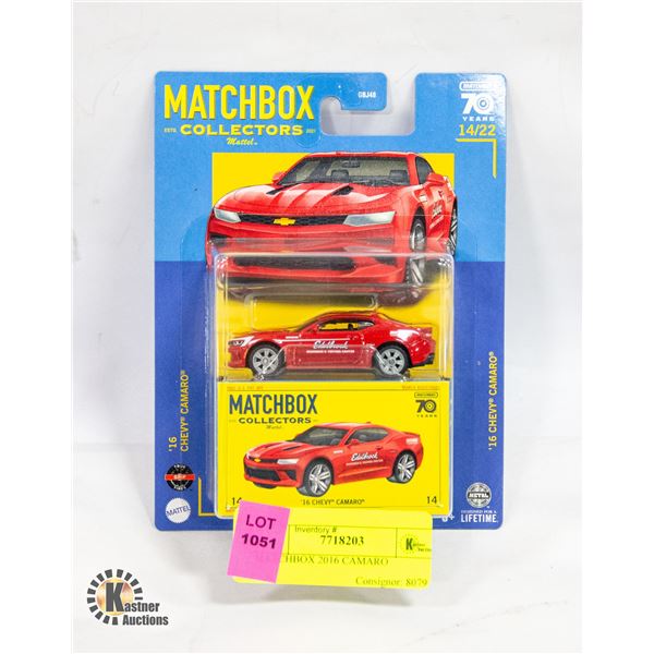MATCHBOX 2016 CAMARO