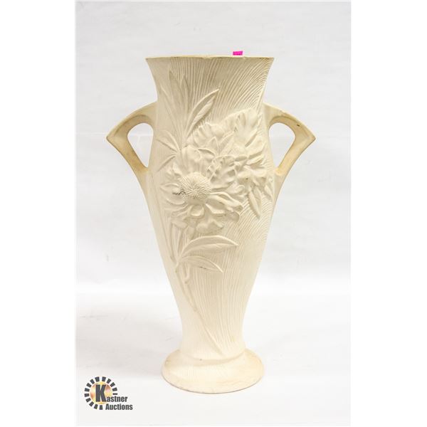 18" UNPRIMED CERAMIC VASE