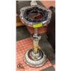 Image 1 : VINTAGE CHROME FLOOR ASHTRAY 27.5" TALL