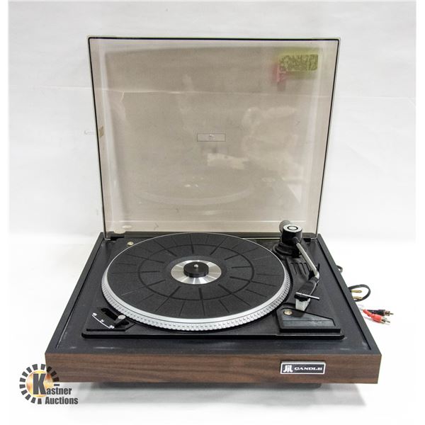 VINTAGE "CANDLE BRAND" TURNTABLE- MODEL 5904X