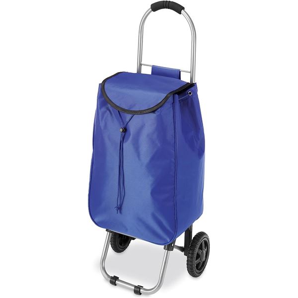 NEW WHITMOR ROLLING BAG CART, BLUE