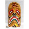 Image 1 : WEST COAST HAIDA RED CEDAR WOOD CARVED HEAVY