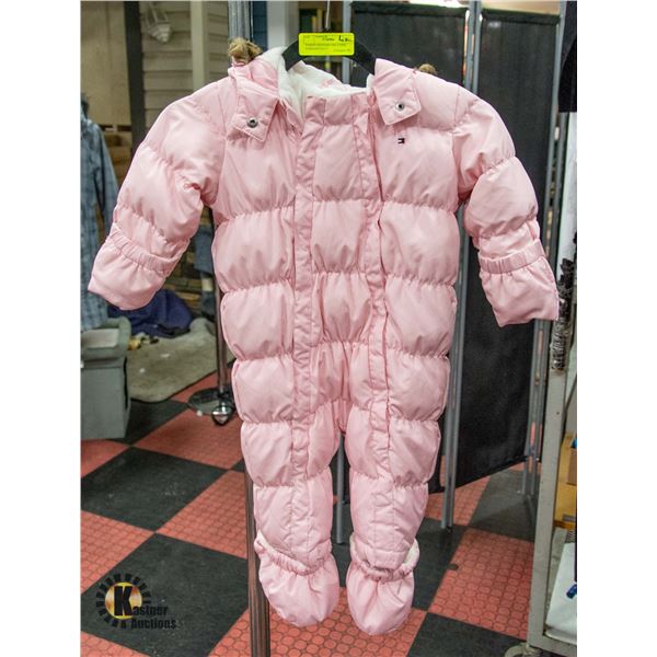 TOMMY HILFIGER GIRL'S PINK TODDLER FULLY