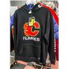 Image 1 : CALGARY FLAMES BLACK YOUTH HOODIE- SIZE LRG 14-16