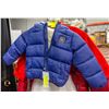 Image 1 : NEW CHILDS LINED FALL/ WINTER JACKET SIZE; 4-6M