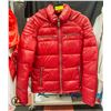 AUTHENTIC GUESS RED PUFFY WINTER COAT -