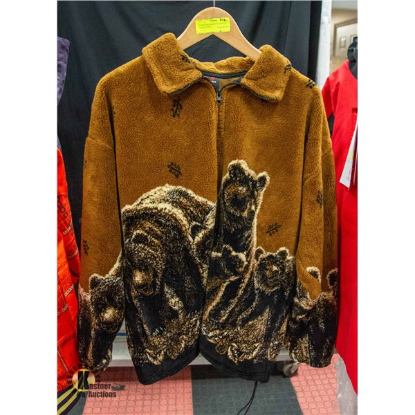 UNISEX MAZMANIA PLUSH FALL JACKET WITH