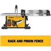 Image 3 : NEW DEWALT DWE7485 81/4 INCH TABLE SAW