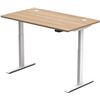 Image 1 : NEW HI5 ELECTRIC HEIGHT ADJUSTABLE DESK WITH OAK