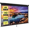 NEW VIVO HOME 100 INCH MANUAL PULL DOWN PROJECTOR