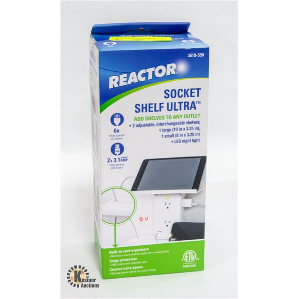 SEALED REACTOR SOCKET SHELF