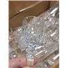 Image 2 : ESTATE LOT OF 12 CUT CRYSTAL GLASSES