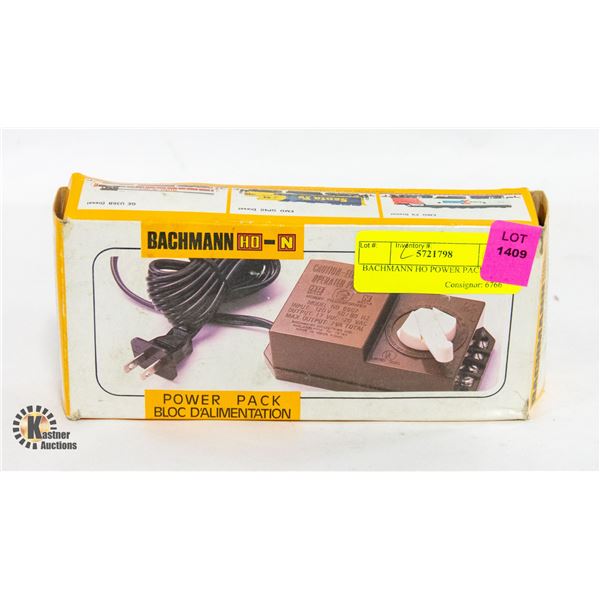 BACHMANN HO POWER PACK