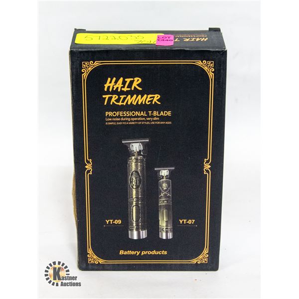 NEW IN BOX HAIR TRIMMER PROFESSIONAL T-BLADE