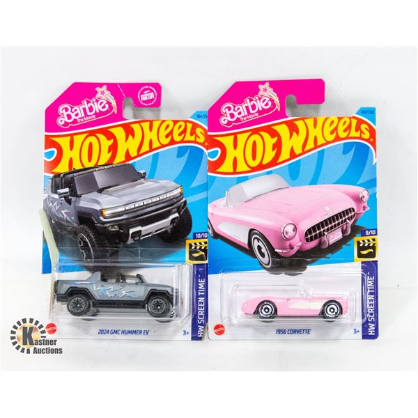 HOTWHEELS BARBIE 2 PK