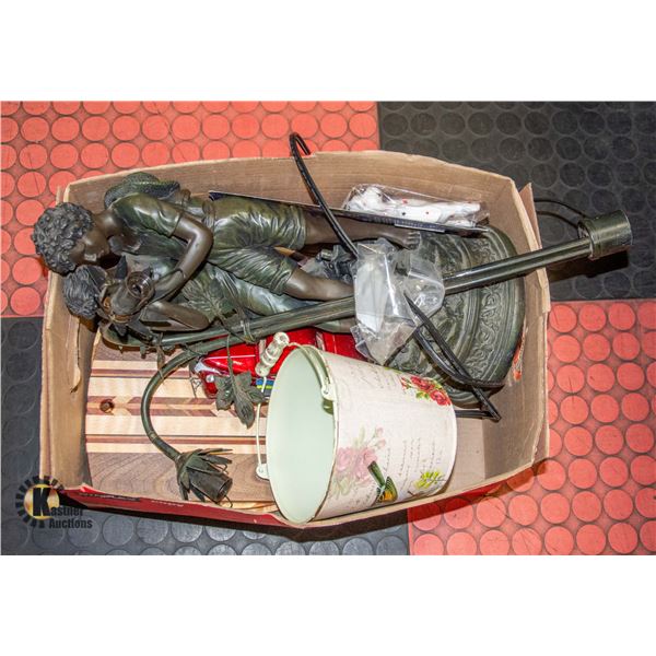 BOX OF UNCLAIMED ITEMS