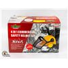 Image 1 : 4 IN 1 COMMERCIAL SAFETY HELMET SET- NEW IN BOX